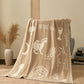 Solen Story Plush Velvet Blanket - Oatmeal Fable - 1