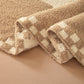 Solen Story Plush Velvet Blanket - Oatmeal Fable - 4