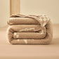 Solen Story Plush Velvet Blanket - Oatmeal Fable - 5