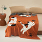 Solen Story Plush Velvet Blanket - Sienna Purr - 2