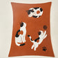 Solen Story Plush Velvet Blanket - Sienna Purr - 3