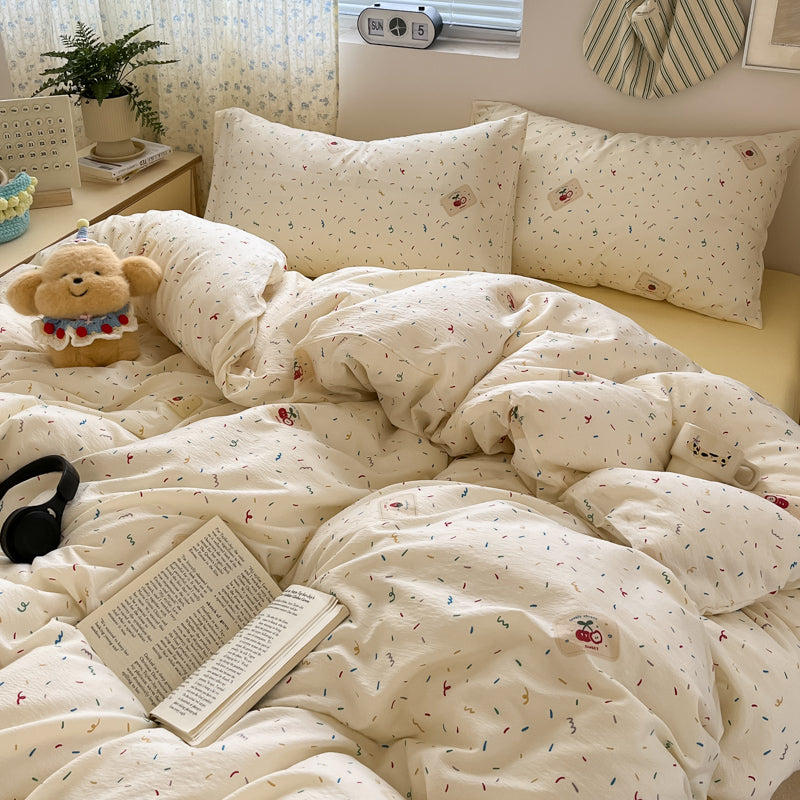Cream Pop Bedding Set