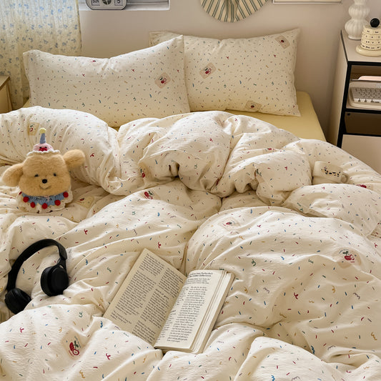 Cream Pop Bedding Set