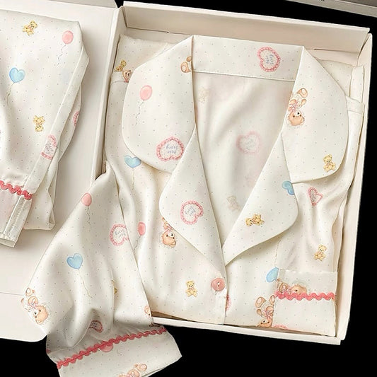 Teddy Time Pajama Set