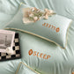 60S Silky Simple Fresh Bedding Set