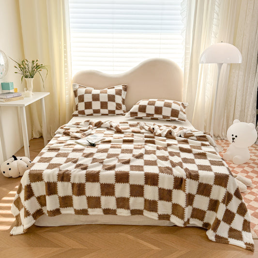 Pure Check Blanket