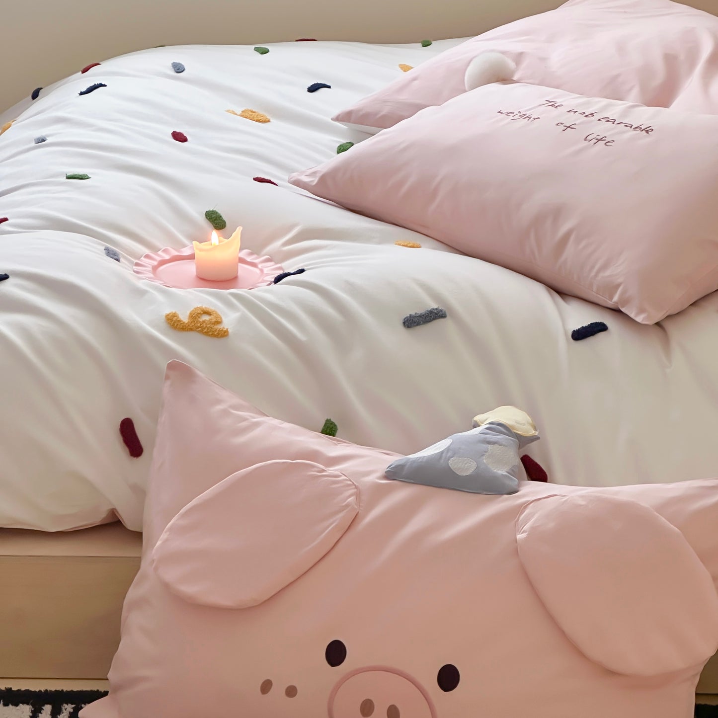 Sugar Fluff Bedding Set