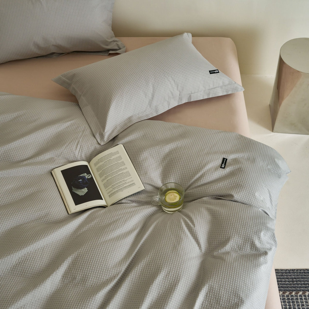 Cloud Waffle Cotton Bedding Set