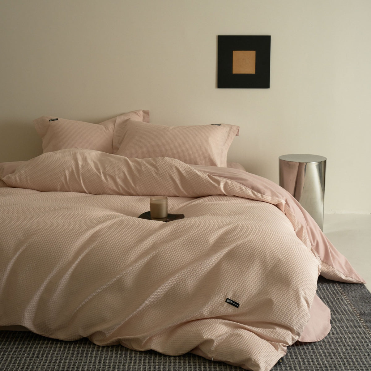 Cloud Waffle Cotton Bedding Set