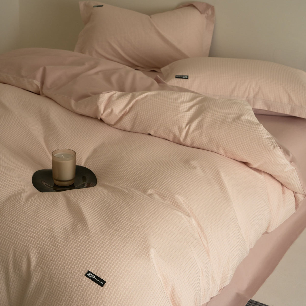 Cloud Waffle Cotton Bedding Set