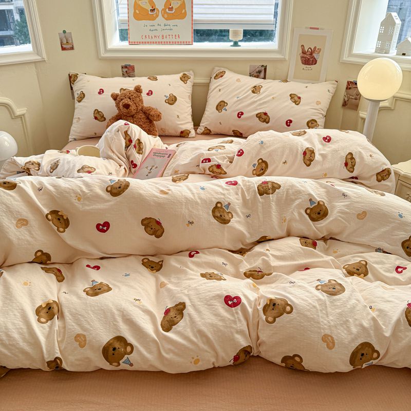 Cherry Bear Bedding Set