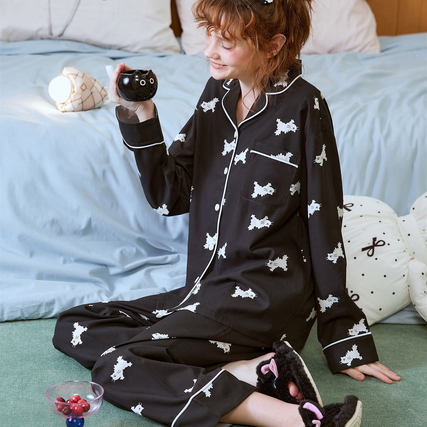 Shock Kitty Pajama Set