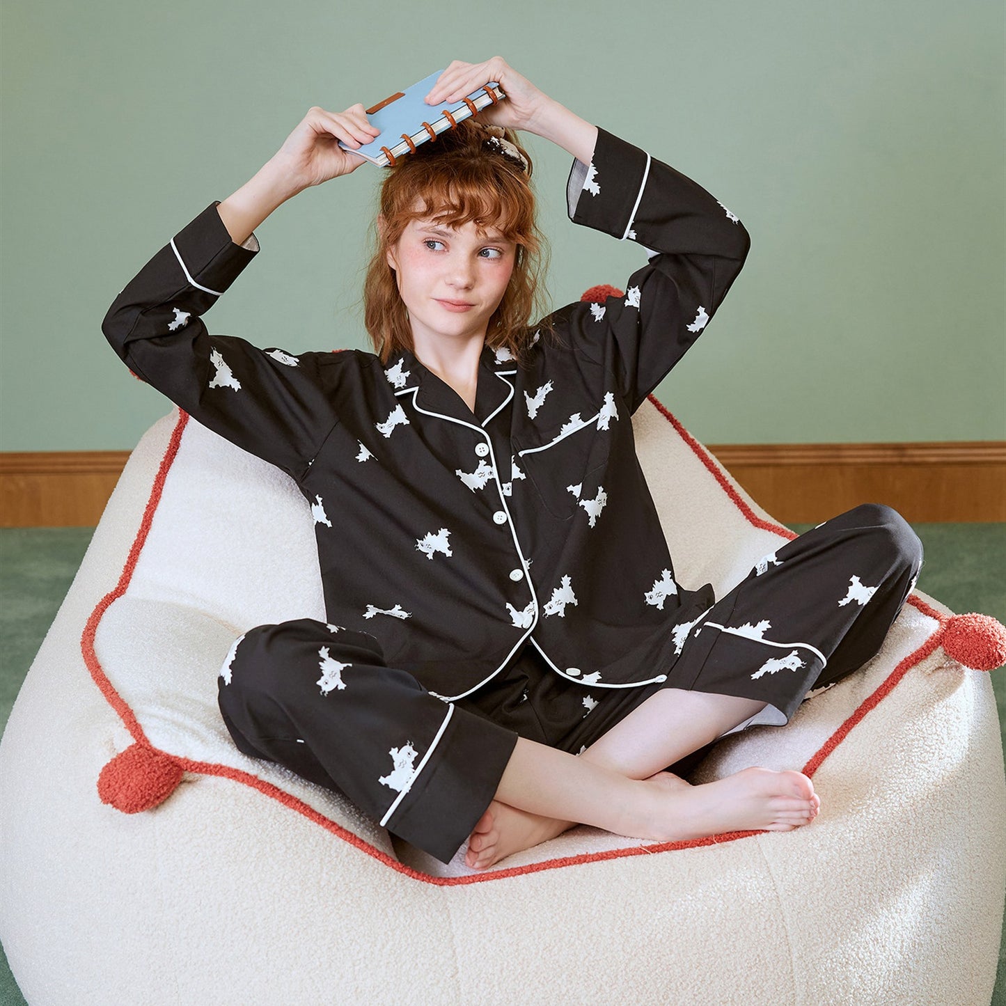Shock Kitty Pajama Set
