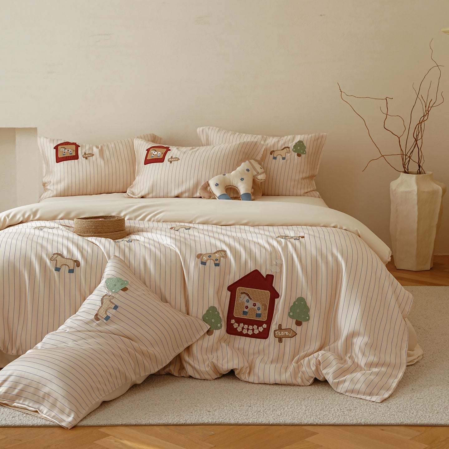 Pony & House Tencel™ Bedding Set