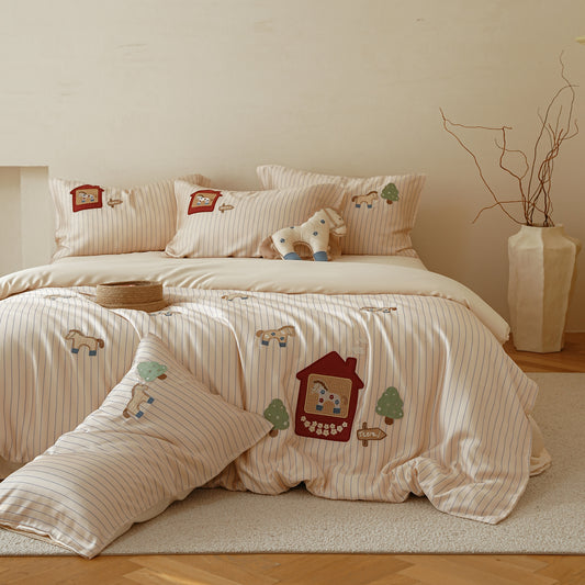 Pony & House Tencel™ Bedding Set