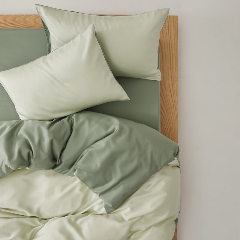 Aurora TENCEL™ Bedding Set - King / Sage Mist / Flat Bed Sheet