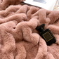 Faux Rabbit Fur Winter Blanket