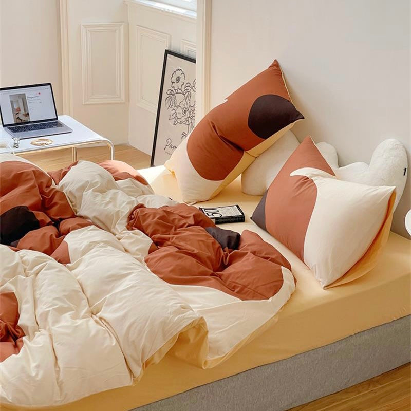 High-end Slub Cotton Bedding Set