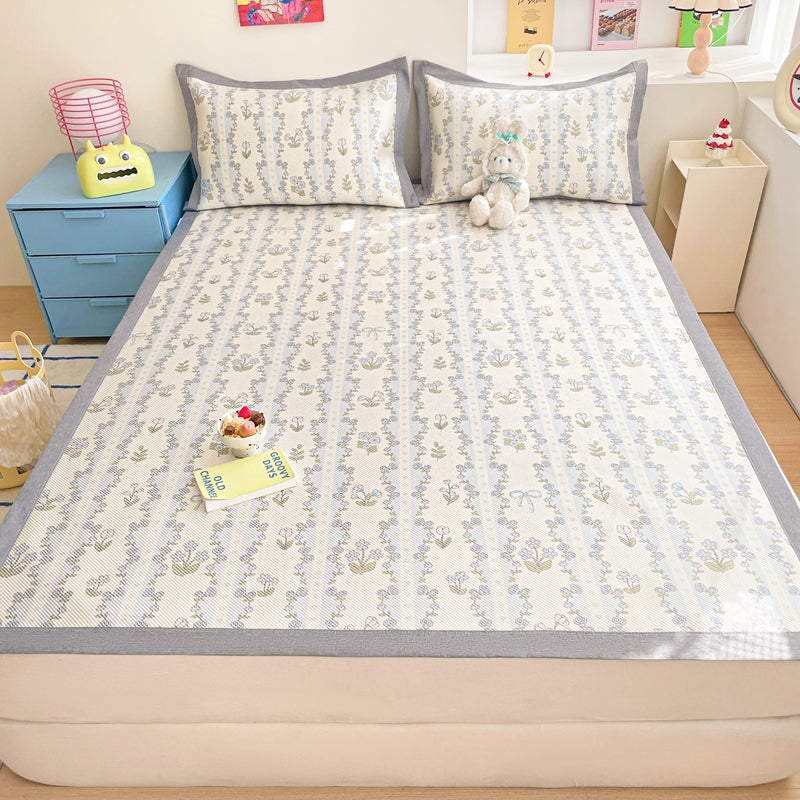 Floral Cartoon Cooling Mat Set