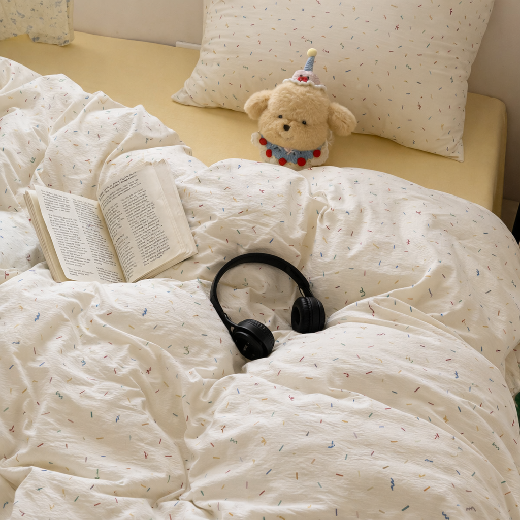 Cream Pop Bedding Set