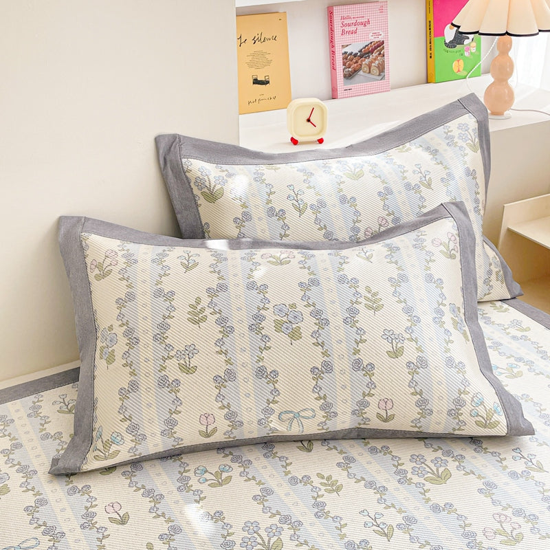 Floral Cartoon Cooling Mat Set