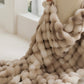 Tuscan Imitation Fur Blooming Blanket