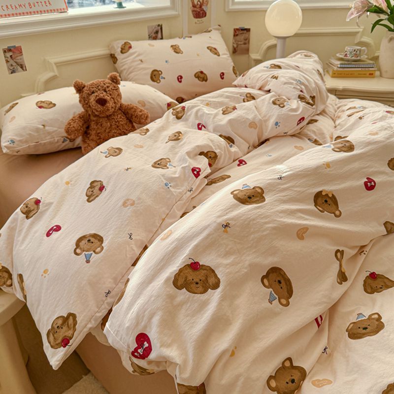 Cherry Bear Bedding Set