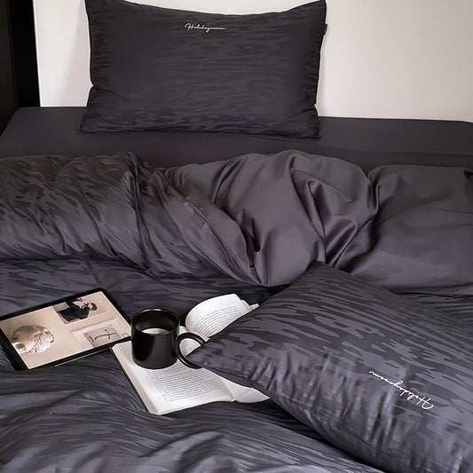 100S Luxury Jacquard  Cotton Bedding Set