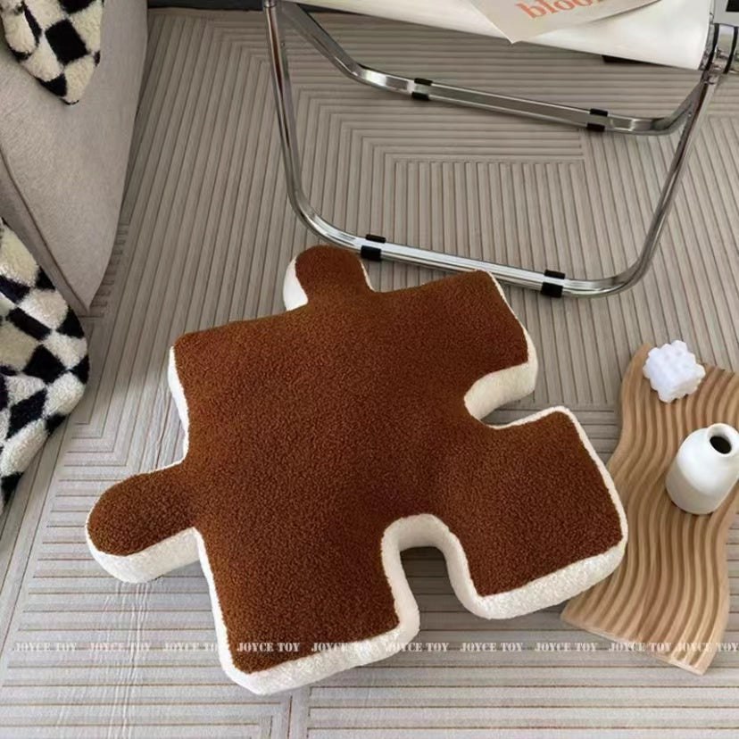 Irregular Jigsaw Seat Cushion