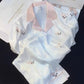Ice Silk Cute Pajama Set