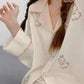 Ice Silk Cute Pajama Set