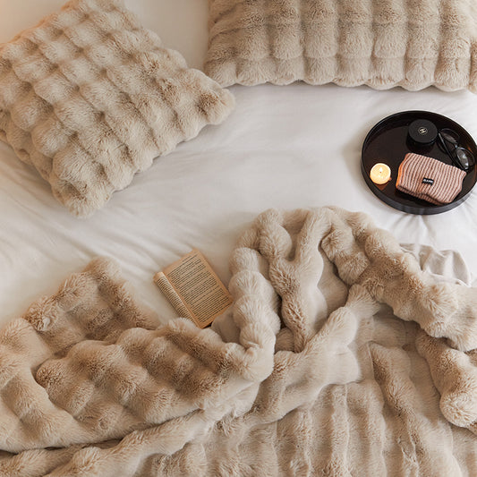 Tuscan Imitation Fur Blanket