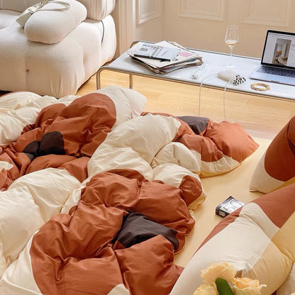 High-end Slub Cotton Bedding Set