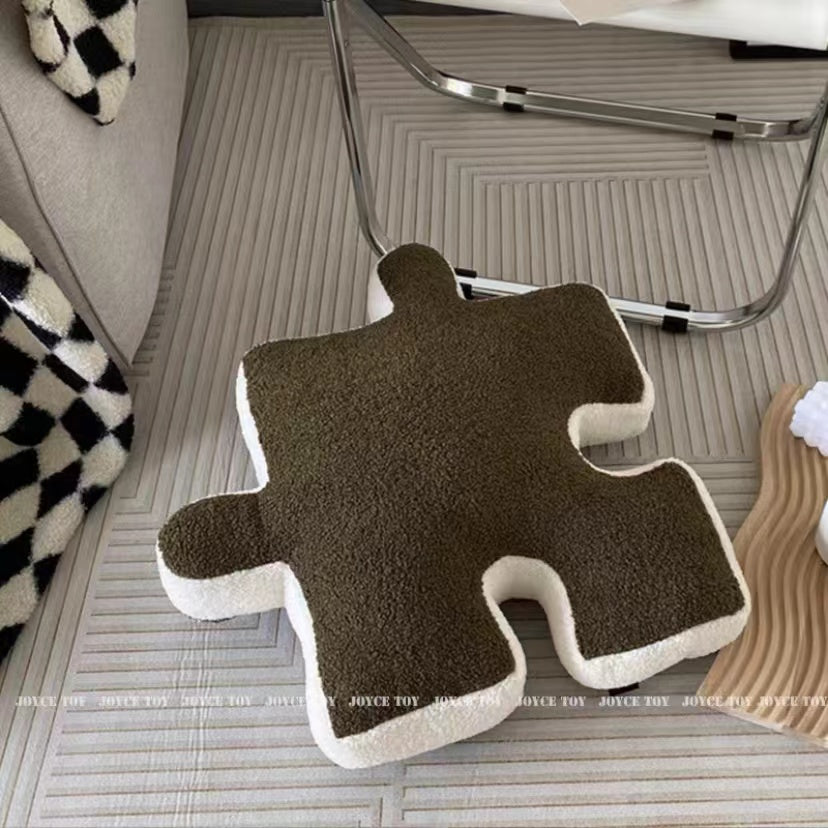 Irregular Jigsaw Seat Cushion