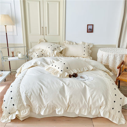 Princess Style Chiffon Bedding Set