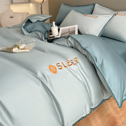 60S Silky Simple Fresh Bedding Set
