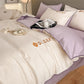 60S Silky Simple Fresh Bedding Set