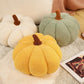 Lamb Fleece Pumpkin Throw Pillows